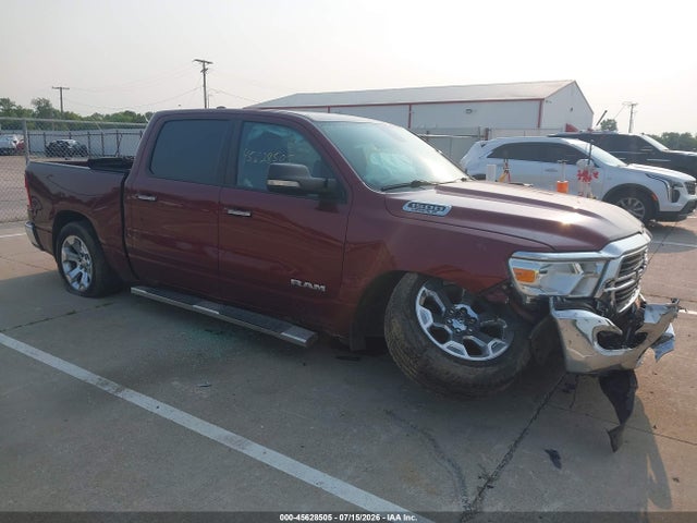 45628505 :رقم المزاد ، 1C6SRFFT4LN379912 vin ، 2020 Ram 1500 Big Horn  4x4 5'7 Box مزاد بيع