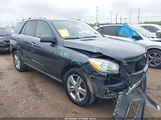 45628540 :رقم المزاد ، 4JGDA5JBXEA417165 vin ، 2014 Mercedes-benz Ml 350 مزاد بيع