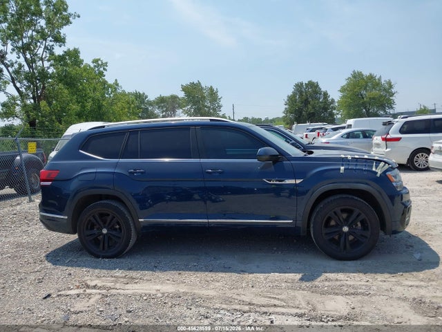 2019 Volkswagen Atlas 3.6l V6 Sel R-line მანქანა იყიდება აუქციონზე, vin: 1V2SR2CA0KC603500, აუქციონის ნომერი: 45628599