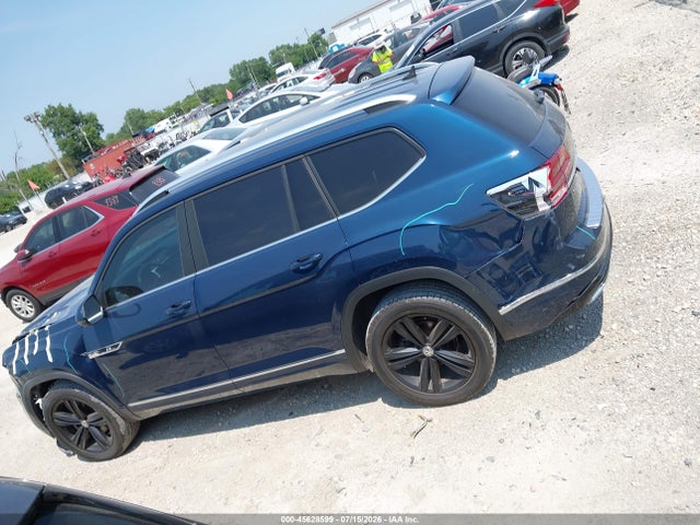 2019 Volkswagen Atlas 3.6l V6 Sel R-line მანქანა იყიდება აუქციონზე, vin: 1V2SR2CA0KC603500, აუქციონის ნომერი: 45628599