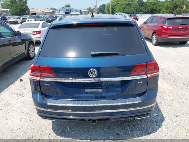 2019 Volkswagen Atlas 3.6l V6 Sel R-line მანქანა იყიდება აუქციონზე, vin: 1V2SR2CA0KC603500, აუქციონის ნომერი: 45628599