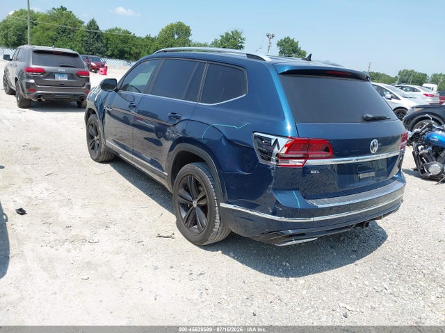 2019 Volkswagen Atlas 3.6l V6 Sel R-line მანქანა იყიდება აუქციონზე, vin: 1V2SR2CA0KC603500, აუქციონის ნომერი: 45628599