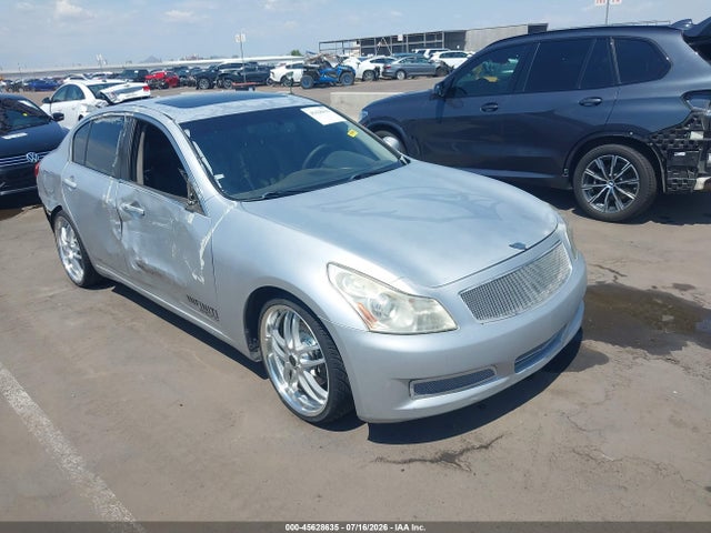 2007 Infiniti G35 Journey მანქანა იყიდება აუქციონზე, vin: JNKBV61E27M728816, აუქციონის ნომერი: 45628635