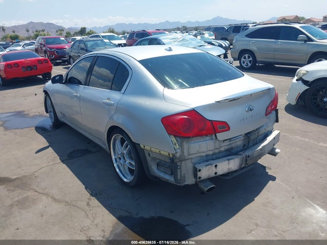 2007 Infiniti G35 Journey მანქანა იყიდება აუქციონზე, vin: JNKBV61E27M728816, აუქციონის ნომერი: 45628635
