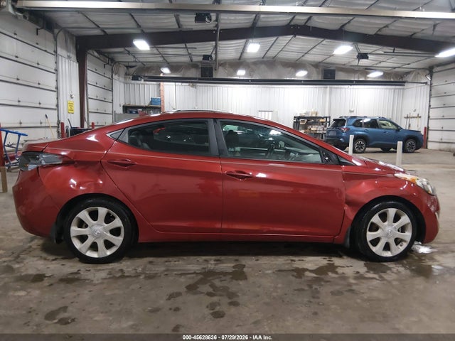 Продажа на аукционе авто 2013 Hyundai Elantra Limited, vin: KMHDH4AE5DU596292, номер лота: 45628636