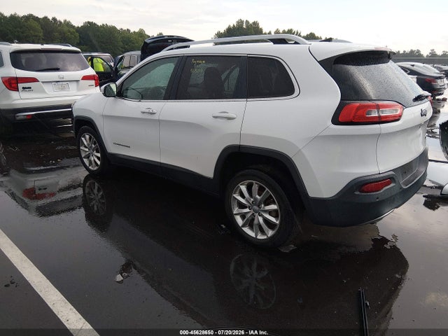 2016 Jeep Cherokee Limited მანქანა იყიდება აუქციონზე, vin: 1C4PJLDB5GW282006, აუქციონის ნომერი: 45628650