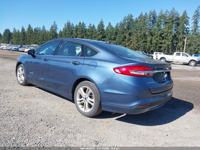 Ford Fusion Hybrid S 2018 3FA6P0UU1JR254312 Image 3