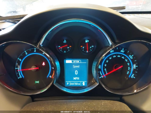 45628711 :رقم المزاد ، 1G1PC5SB6E7205170 vin ، 2014 Chevrolet Cruze 1lt Auto مزاد بيع