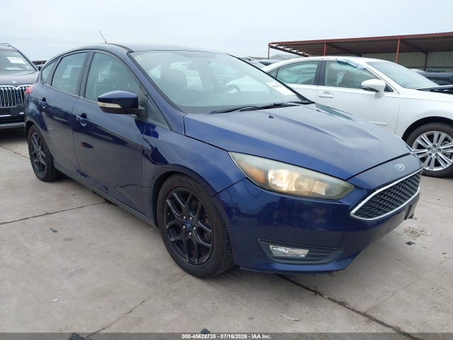 2016 Ford Focus Se მანქანა იყიდება აუქციონზე, vin: 1FADP3K24GL374798, აუქციონის ნომერი: 45628735