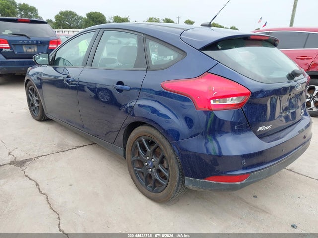 2016 Ford Focus Se მანქანა იყიდება აუქციონზე, vin: 1FADP3K24GL374798, აუქციონის ნომერი: 45628735