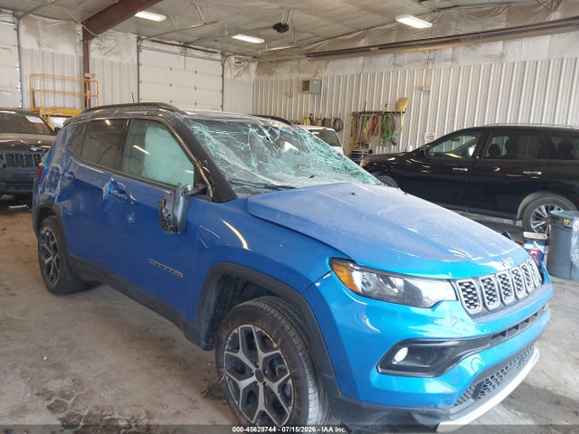 Aukcja sprzedaży 2025 Jeep Compass Limited 4x4, vin: 3C4NJDCN2ST585140, numer aukcji: 45628744