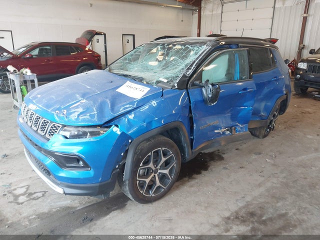 Aukcja sprzedaży 2025 Jeep Compass Limited 4x4, vin: 3C4NJDCN2ST585140, numer aukcji: 45628744