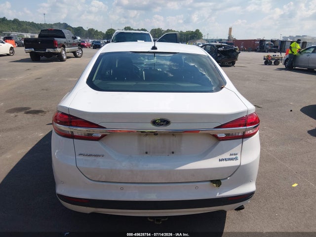 45628754 :رقم المزاد ، 3FA6P0LU4JR277150 vin ، 2018 Ford Fusion Hybrid Se مزاد بيع