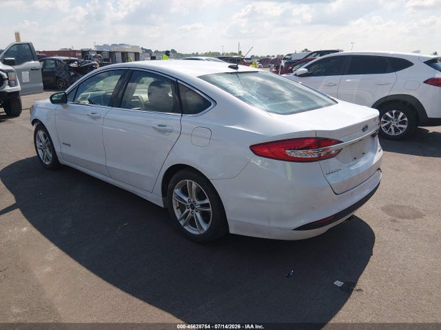 45628754 :رقم المزاد ، 3FA6P0LU4JR277150 vin ، 2018 Ford Fusion Hybrid Se مزاد بيع