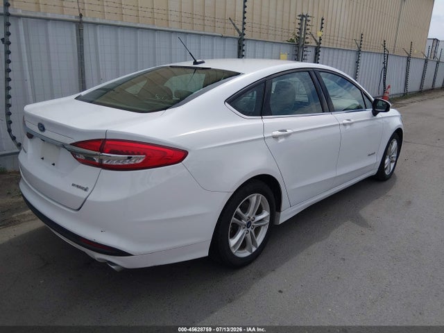 3FA6P0UU6JR100792 Ford Fusion Hybrid S