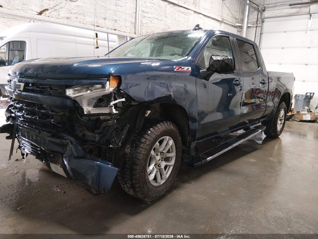 Aukcja sprzedaży 2022 Chevrolet Silverado 1500 4wd  Standard Bed Rst, vin: 1GCUDEED8NZ628793, numer aukcji: 45628781