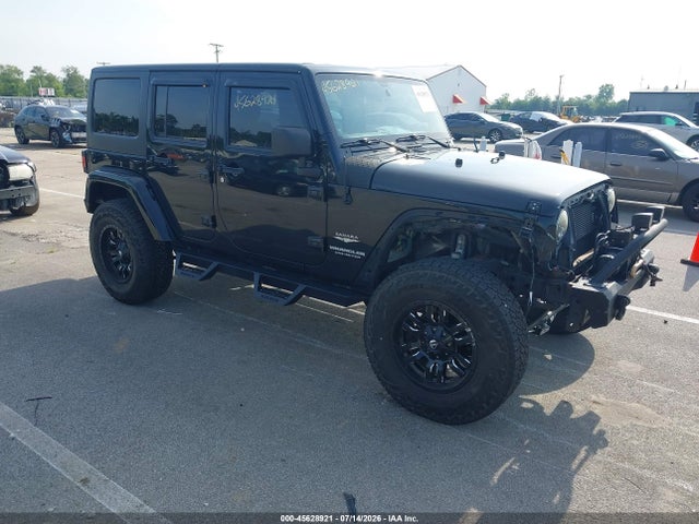 Jeep Wrangler Unlimited Sahara 2014 1C4BJWEG3EL172284 zdjęcie główne