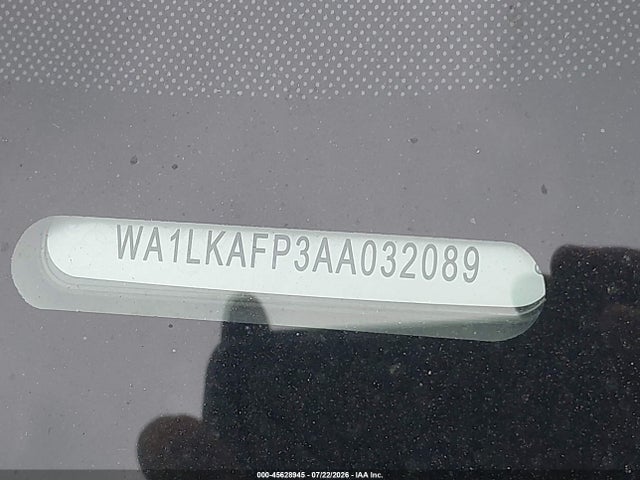 45628945 :رقم المزاد ، WA1LKAFP3AA032089 vin ، 2010 Audi Q5 3.2 Premium مزاد بيع