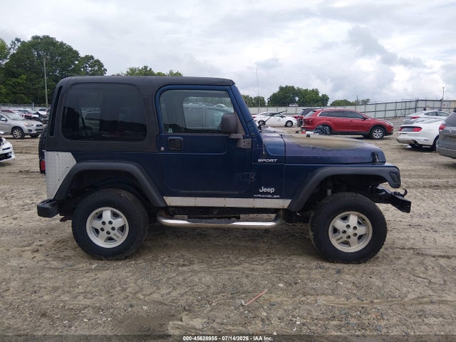 2003 Jeep Wrangler Sport მანქანა იყიდება აუქციონზე, vin: 1J4FA49S13P341898, აუქციონის ნომერი: 45628955