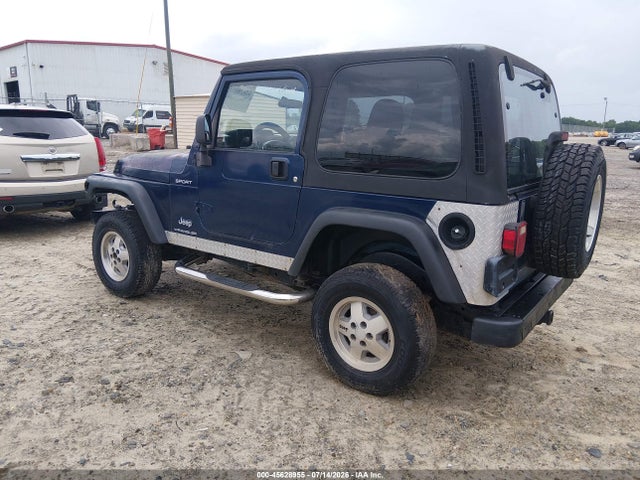 2003 Jeep Wrangler Sport მანქანა იყიდება აუქციონზე, vin: 1J4FA49S13P341898, აუქციონის ნომერი: 45628955