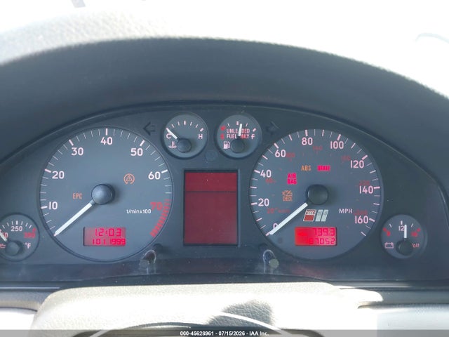 Продажа на аукционе авто 2001 Audi S4 2.7t, vin: WAURD68D61A044504, номер лота: 45628961