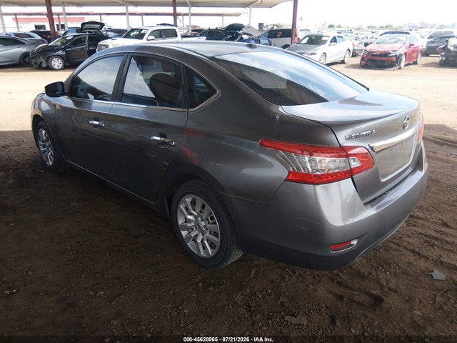 2015 Nissan Sentra Sv მანქანა იყიდება აუქციონზე, vin: 3N1AB7AP5FY282608, აუქციონის ნომერი: 45628965