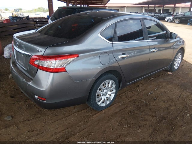 2015 Nissan Sentra Sv მანქანა იყიდება აუქციონზე, vin: 3N1AB7AP5FY282608, აუქციონის ნომერი: 45628965