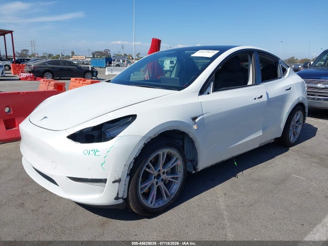Aukcja sprzedaży 2021 Tesla Model Y Long Range Dual Motor All-wheel Drive, vin: 5YJYGAEE7MF150560, numer aukcji: 45629039