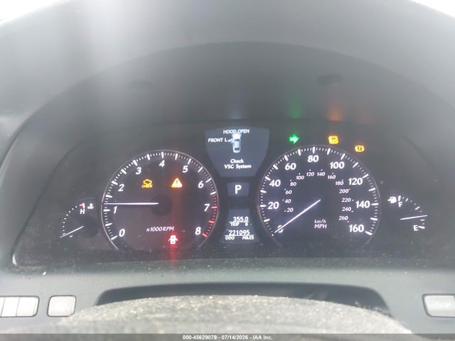 45629079 :رقم المزاد ، JTHGL46F975015620 vin ، 2007 Lexus Ls 460 L مزاد بيع