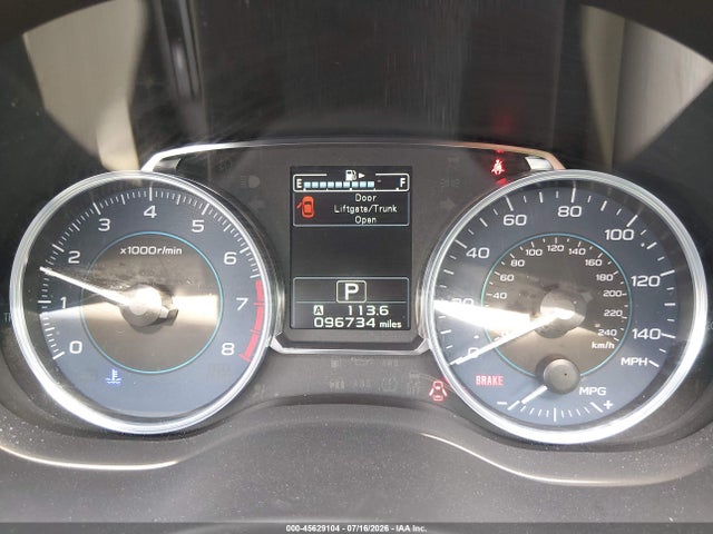 Продаж на аукціоні авто 2016 Subaru Impreza 2.0i Limited, vin: JF1GJAK66GH005935, номер лоту: 45629104