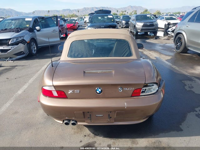 Продаж на аукціоні авто 2001 Bmw Z3 3.0i, vin: WBACN53481LL47633, номер лоту: 45629163