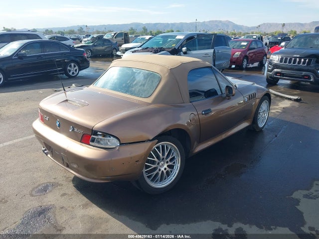 Продаж на аукціоні авто 2001 Bmw Z3 3.0i, vin: WBACN53481LL47633, номер лоту: 45629163