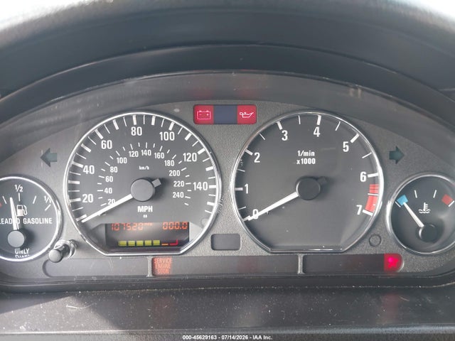 Продаж на аукціоні авто 2001 Bmw Z3 3.0i, vin: WBACN53481LL47633, номер лоту: 45629163