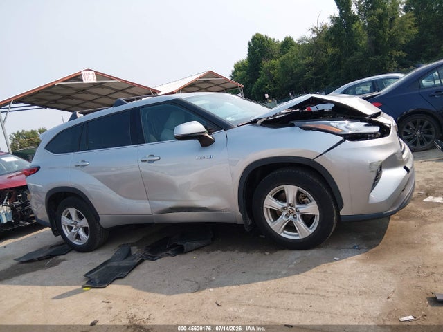 2020 Toyota Highlander Hybrid Le მანქანა იყიდება აუქციონზე, vin: 5TDBBRCH7LS512249, აუქციონის ნომერი: 45629176