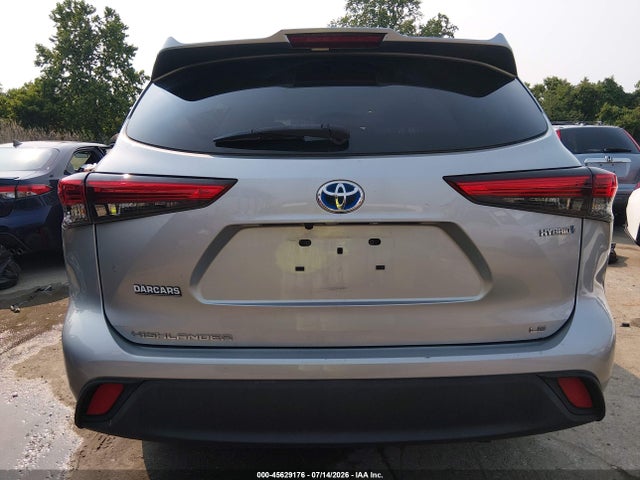 2020 Toyota Highlander Hybrid Le მანქანა იყიდება აუქციონზე, vin: 5TDBBRCH7LS512249, აუქციონის ნომერი: 45629176