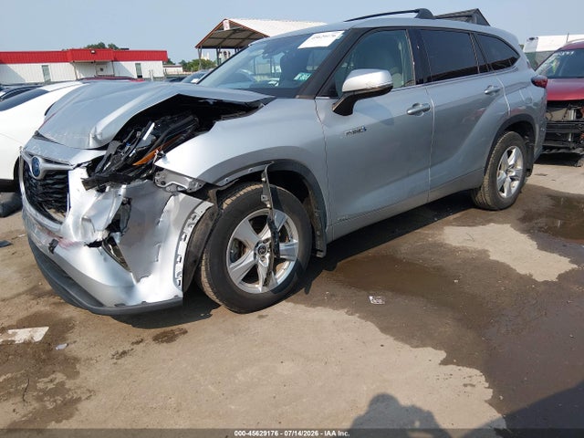 2020 Toyota Highlander Hybrid Le მანქანა იყიდება აუქციონზე, vin: 5TDBBRCH7LS512249, აუქციონის ნომერი: 45629176