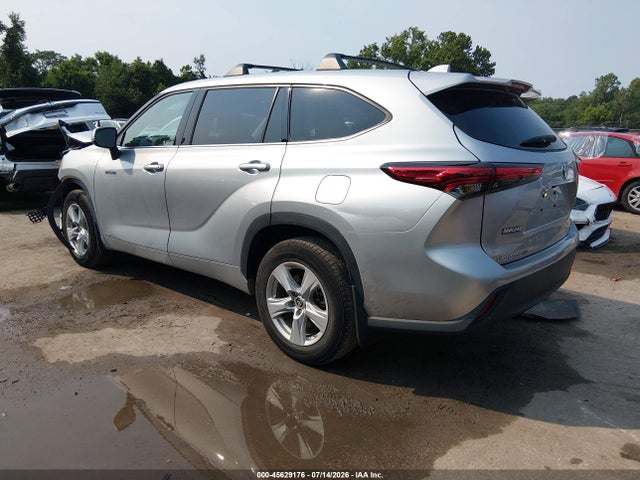 2020 Toyota Highlander Hybrid Le მანქანა იყიდება აუქციონზე, vin: 5TDBBRCH7LS512249, აუქციონის ნომერი: 45629176