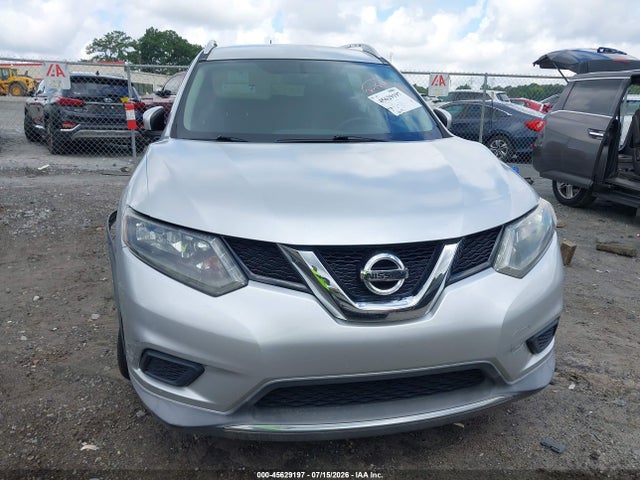 2016 Nissan Rogue S/sl/sv მანქანა იყიდება აუქციონზე, vin: KNMAT2MV2GP708877, აუქციონის ნომერი: 45629197