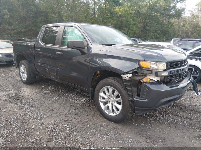Продажа на аукционе авто 2021 Chevrolet Silverado 1500 2wd  Short Bed Custom, vin: 1GCPWBEKXMZ392621, номер лота: 45629203