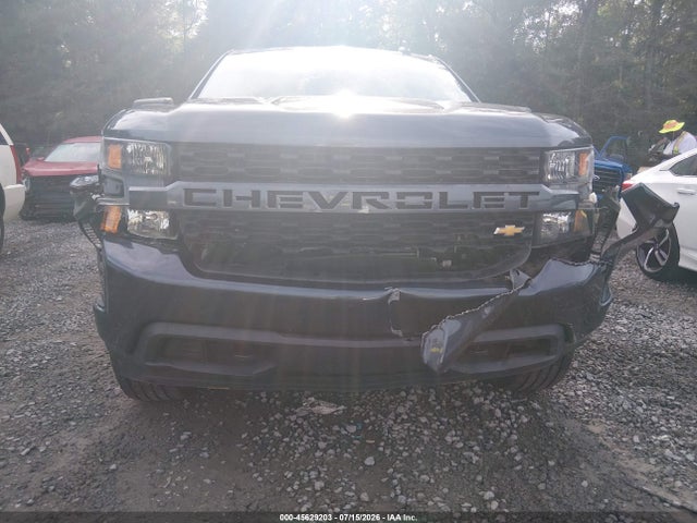 Продаж на аукціоні авто 2021 Chevrolet Silverado 1500 2wd  Short Bed Custom, vin: 1GCPWBEKXMZ392621, номер лоту: 45629203