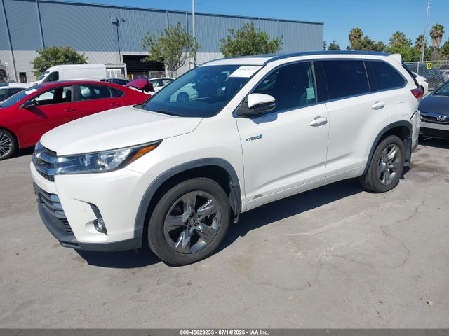 Aukcja sprzedaży 2019 Toyota Highlander Hybrid Limited Platinum, vin: 5TDDGRFH1KS077247, numer aukcji: 45629233