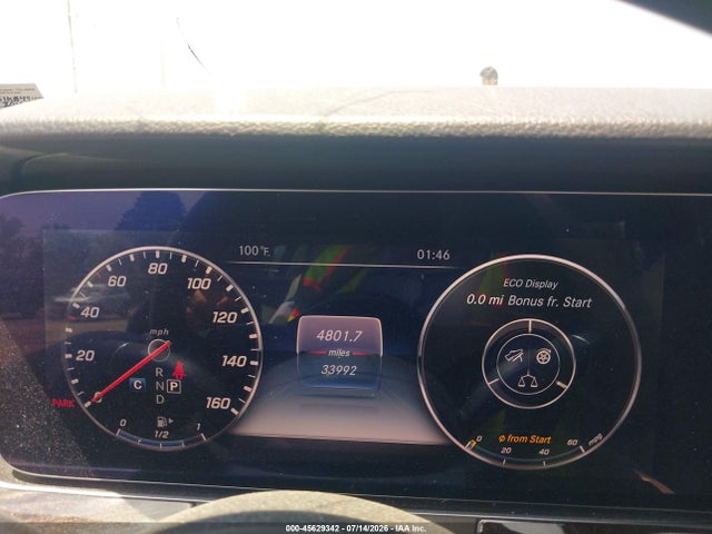 Aukcja sprzedaży 2019 Mercedes-benz E 450 4matic, vin: WDDZF6JB1KA491030, numer aukcji: 45629342