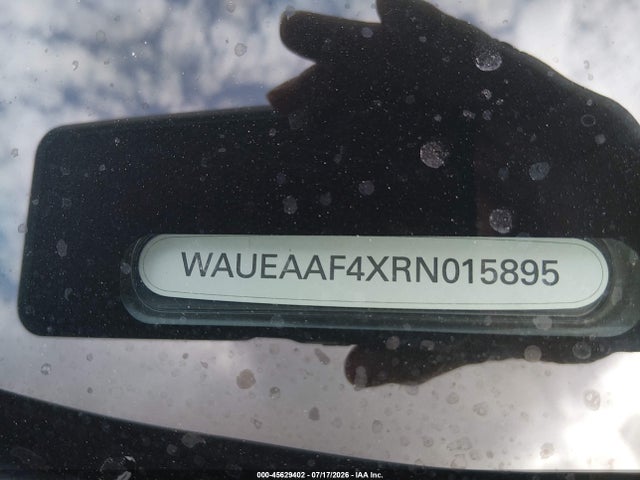 WAUEAAF4XRN015895 Audi A4 Premium Plus 45 Tfsi S Line Quattro S Tronic