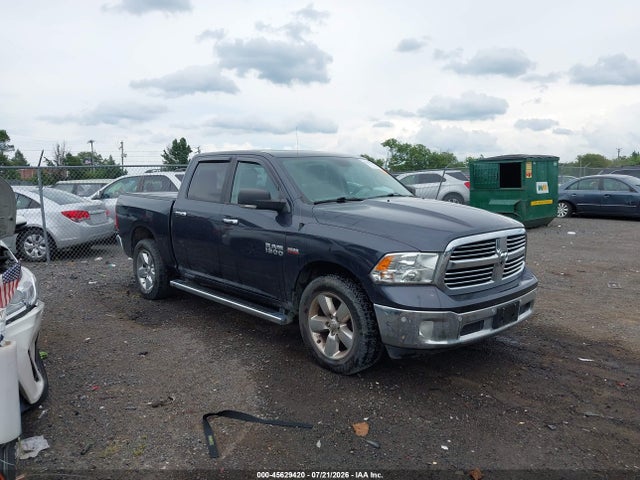 Продажа на аукционе авто 2018 Ram 1500 Big Horn  4x4 5'7 Box, vin: 1C6RR7LT7JS206408, номер лота: 45629420