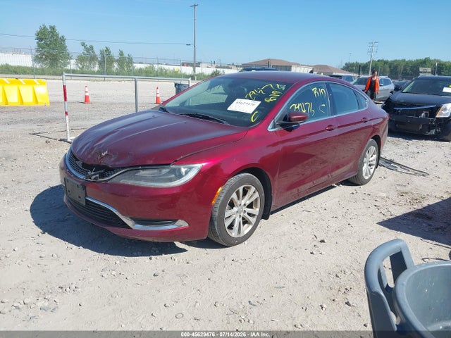 Продаж на аукціоні авто 2016 Chrysler 200 Limited, vin: 1C3CCCAB9GN116790, номер лоту: 45629476