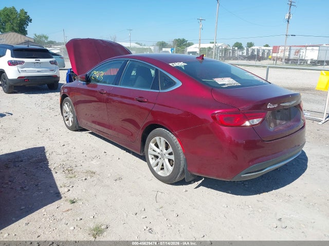 Продаж на аукціоні авто 2016 Chrysler 200 Limited, vin: 1C3CCCAB9GN116790, номер лоту: 45629476