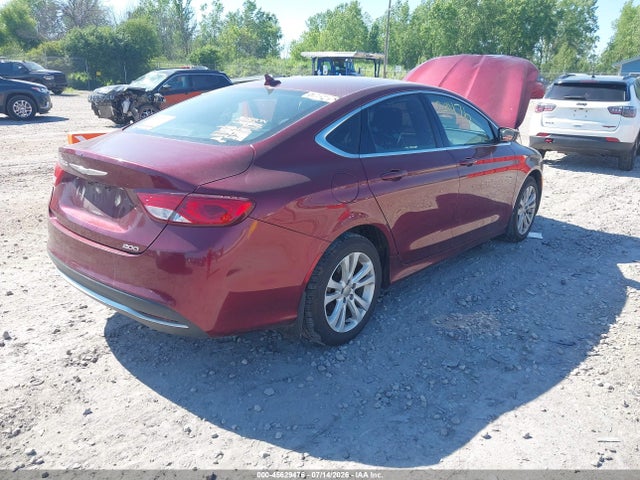 Продаж на аукціоні авто 2016 Chrysler 200 Limited, vin: 1C3CCCAB9GN116790, номер лоту: 45629476