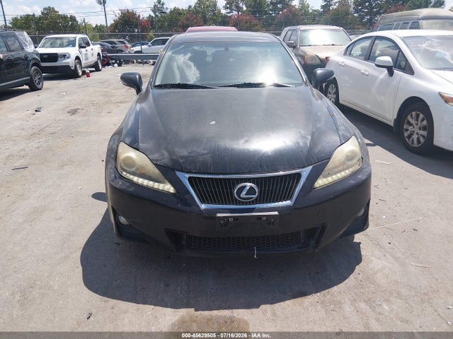45629505 :رقم المزاد ، JTHBF5C29C5168789 vin ، 2012 Lexus Is 250 مزاد بيع
