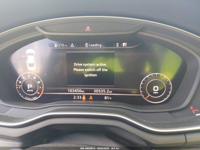 45629514 :رقم المزاد ، WAUFNCF55KA044909 vin ، 2019 Audi A5 45 Premium مزاد بيع