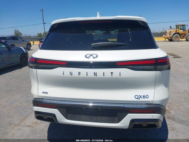 Auction sale of the 2023 Infiniti Qx60 Luxe Awd, vin: 5N1DL1FS5PC349229, lot number: 45629523